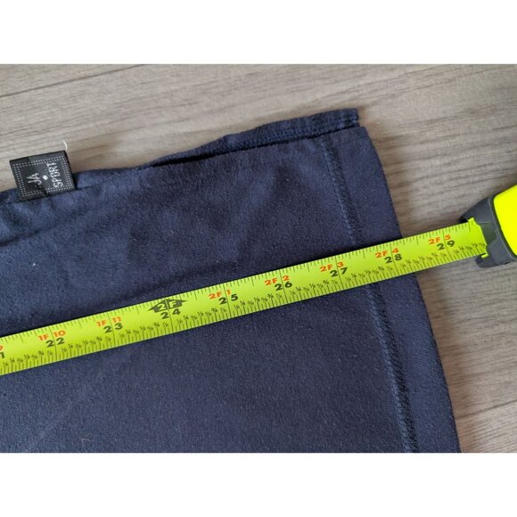 Justin Allen Extra New York Navy V-Neck T-Shirt IX Cotton/Polyester Blend - Picture 5 of 6